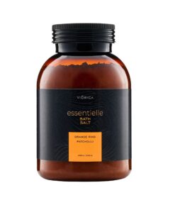 VIORICA ESSENTIELLE Vannas sāls ar apelsīnu mizas un pačūlijas aromātu, 1000 g