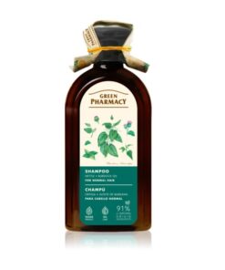 GREEN PHARMACY Шампунь для нормальных волос Крапива и репейное масло, 350 мл
