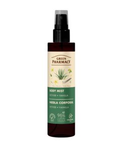 GREEN PHARMACY Ветивер и ваниль мист для тела, 150 мл