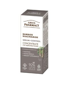 GREEN PHARMACY Bambuss + niacinamīds Koncentrāts pret ādas nepilnībām, 30 ml