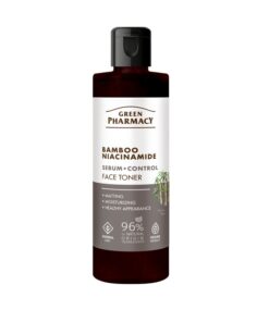 GREEN PHARMACY Bambuss + niacinamīds Sejas toniks, 200 ml