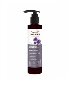 GREEN PHARMACY Bakučiols + postbiotikas Sejas mazgāšanas želeja, 200 ml