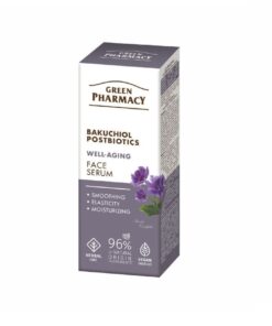 GREEN PHARMACY Bakučiols + postbiotikas Sejas serums, 30 ml