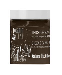 BOTANIC LEAF Biezās darvas ziepes sejai, ķermenim un matiem, 500 ml