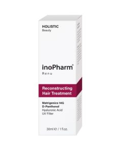 INOPHARM Renu Atjaunojošs matu serums ar termoaizsardzību bojātiem matiem, 30 ml