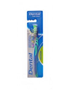 DENTAL Total Clean Zobu birste, vidēji cieta, 1 gab.