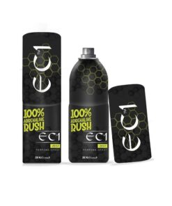 ECI 100% Adrenaline Rush Парфюмированный спрей для тела для мужчин Zest, 200 мл