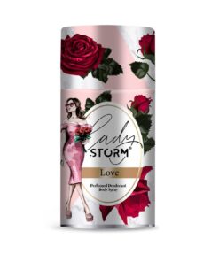 LADY STORM Love Parfimēts ķermeņa sprejs - dezodorants, 250 ml