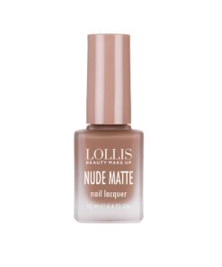 LOLLIS Nude Matte Matēta nagu laka, tonis 01, 12 ml