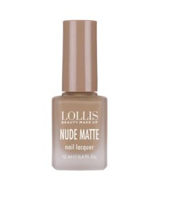LOLLIS Nude Matte Matēta nagu laka, tonis 03, 12 ml