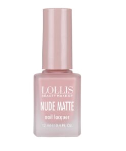 LOLLIS Nude Matte Matēta nagu laka, tonis 04, 12 ml