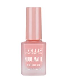 LOLLIS Nude Matte Matēta nagu laka, tonis 05, 12 ml