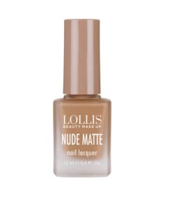 LOLLIS Nude Matte Matēta nagu laka, tonis 07, 12 ml