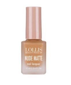 LOLLIS Nude Matte Матовый лак для ногтей, тон 10, 12 мл