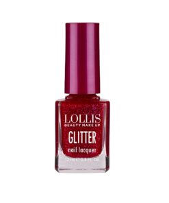 LOLLIS Glitter Nagu laka, tonis 155, 12 ml