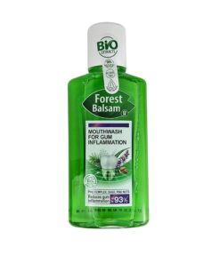 FOREST BALSAM Mutes dobuma skalošanas līdzeklis ar ciedru riekstu eļļu un salvijas ekstraktu, 250 ml