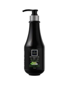 FAMIREL Winter Power Vīriešu dušas želeja 3 in 1 Svaiga piparmētra un laims, 750 ml