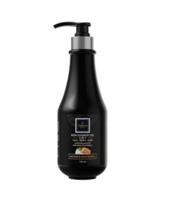 FAMIREL Sandalwood Vīriešu dušas želeja 3 in 1 Sandalkoks, argāns un pantenols, 750 ml