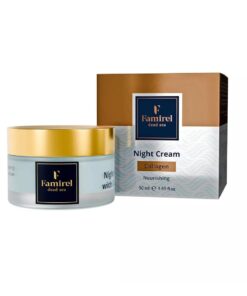 FAMIREL Collagen Barojošs nakts sejas krēms ar kolagēnu, 50 ml