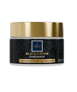 FAMIREL Black Caviar Maska bojātiem un krāsotiem matiem ar melno ikru ekstraktu, 250 ml