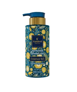 FAMIREL Essence No 5 Parfimēta ķermeņa dušas želeja Intensīva mitrināšana, 300 ml