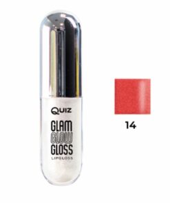 QUIZ Glam Glow Gloss lūpu spīdums tonis 14, 2.5 ml