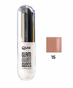 QUIZ Glam Glow Gloss Lūpu spīdums, tonis 15, 2.5 ml