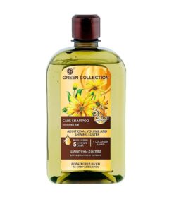 GREEN COLLECTION Kopjošs šampūns normāliem matiem Papildu apjoms un mirdzums, 500 ml