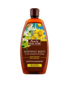 FAMILY DOCTOR Fito-formula Šampūns-balzams matu gludumam un spīdumam, 500 ml