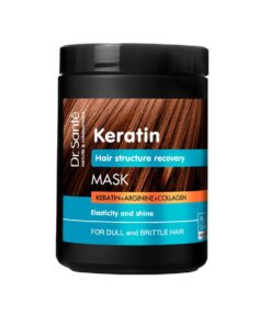 DR.SANTE Keratin Maska plāniem un lūstošiem matiem, 1 l