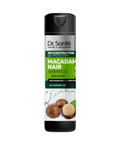 DR.SANTE Macadamia Hair Šampūnas plaukams Atstatymas ir apsauga, 250 ml