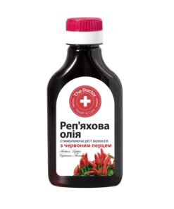 THE DOCTOR HEALTH & CARE Matu augšanu stimulējošā dadžu eļļa ar sarkanajiem pipariem, 100 ml