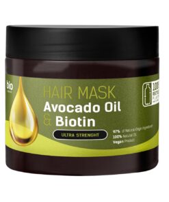 BIO NATURELL Avocado Oil & Biotin Matu maska, 295 ml