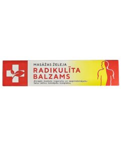 Masāžas želeja Radikulīta balzams, 70 ml