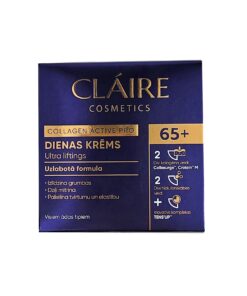 СLAIRE Collagen Active Pro Dienas krēms 65+ visiem ādas tipiem, 50 ml