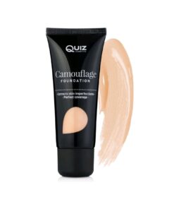QUIZ Camouflage Maskējošais tonālais krēms ar E vitamīnu, tonis 02 Pure Beige, 30 ml