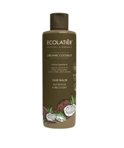 ECOLATIER Organic Coconut Balzams Barošana un atjaunošana, 250 ml