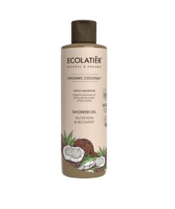 ECOLATIER Organic Coconut Dušas eļļa Barošana un atjaunošana, 250 ml