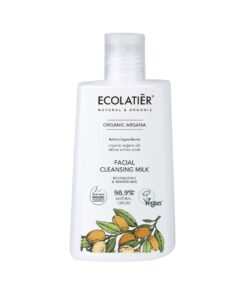 ECOLATIER Organic Argana Очищающее молочко для лица Восстанавливление и питание, 250 мл