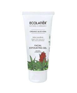ECOLATIER Organic Aloe Vera Sejas pīlinga želeja Intensīva mitrināšana, 100 ml