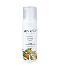 ECOLATIER Organic Argana Sejas mazgāšanas putas Atjaunojošas un barojošas, 150 ml