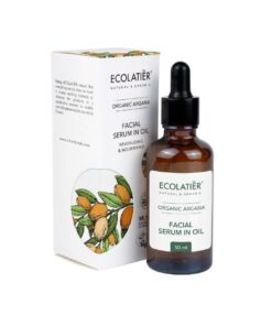 ECOLATIER Organic Argana Serums sejai un dekoltē zonai Atjaunojošs un barojošs, 50 ml