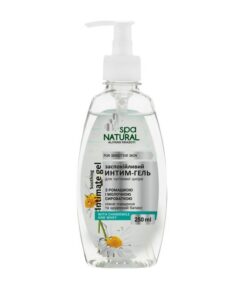SPA NATURAL Nomierinoša želeja intīmai higiēnai jutīgai ādai ar kumelīti un piena sūkalām, 250 ml