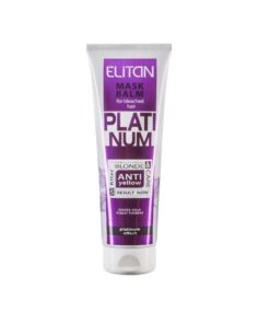 ELITAN Maska-balzams balinātiem matiem Platīna efekts, 250 ml