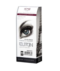 ELITAN Krēmkrāsa uzacīm un skropstām Nr. 80 Grafīts, 50 ml/ 50 ml