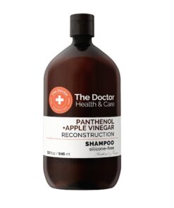 THE DOCTOR HEALTH & CARE Шампунь Реконструкция, Пантенол + Яблочный уксус,  946 мл