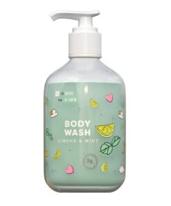 HISKIN KIDS Bērnu dušas želeja Laims un Piparmētra 2 in 1, 400 ml