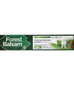 FOREST BALSAM Profilaktiskā zobu pasta ar ozola mizas un baltegles ekstraktiem uz zāļu novārījuma, 75 ml